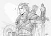 create character concept art sketch