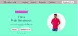 create clean and modern website design