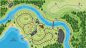 create camping map, park map, campground layout, trail map and custom map