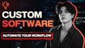 build custom software, dashboards and automation tools