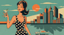 make retro and vintage illustration