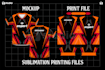 create jersey mockup designs and sublimation ready files