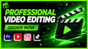 edit youtube videos, insta reels and tiktok