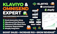 setup omnisend email automation flows for shopify ecommerce