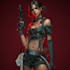 make cyberpunk character art