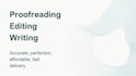 proofread and edit english content accurately