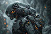 design a professional scifi character illustration