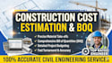prepare boq and professional construction cost estimation