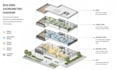 design 2d and 3d architecture axonometric diagram