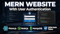 build mern stack website with user authentication and login system