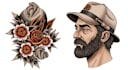 do traditional old school tattoo design