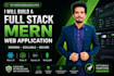build a full stack web application with react, nextjs and nodejs