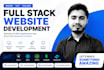 build a custom full stack web application using react and nextjs