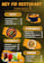 design a professional menu card