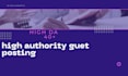 submit a guest post on a quality finance blog