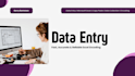 do fast and accurate data entry and excel encoding