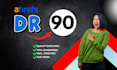 increase doamin rating ahrefs domain rating 90 plus