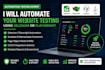 automate your website testing using selenium or playwright