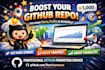 promote your github, boost stars, traffic, and visibility,
