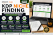 find low competition and high demand niches