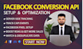 fix facebook pixel and setup conversion API for high roas