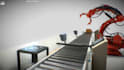 do 3d industrial animation, robotic arm, factory workflow, manufacturing process