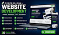 create a modern responsive website using HTML CSS javascript