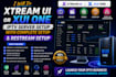 do ready to use server system, xtream ui, xui one, drm script, restream, vod