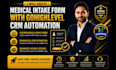 create medical intake form with gohighlevel CRM automation
