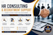 provide candidate sourcing, recruitment and resume screening services