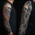 draw a attractive tattoo sleeve art