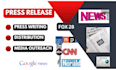 write a professional press release, news and PR article