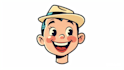 create a retro cartoon mascot illustration