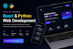 create a custom full stack website with react and python
