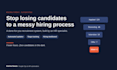automate your recruitment process to save hiring time