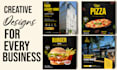 design creative social media posts