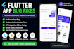 fix flutter app bugs crashes firebase auth and API issues