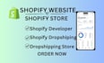 design shopify store shopify dropshipping