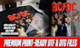 prepare print ready halftone files optimized for dtf and dtg tshirt production
