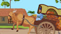 make a 2d cartoon animation, character animation video