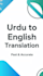 do urdu to english translation and proofreading