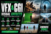 cinematic vfx, cgi effects, and video compositing professionally