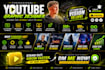create epic youtube banner and logo