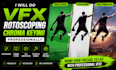 do vfx, rotoscoping, chroma keying professionally
