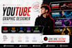 design youtube banners and logo
