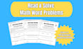 create real world math word problems for grades 3 to 4