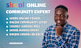setup online community online course community setup skool online community