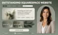 build squarespace website design, redesign squarespace, website development