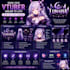 do custom vtuber logo, vtuber rigging, live2d rigging, vtuber asset, vtube