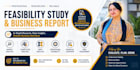 write a professional feasibility study and business report